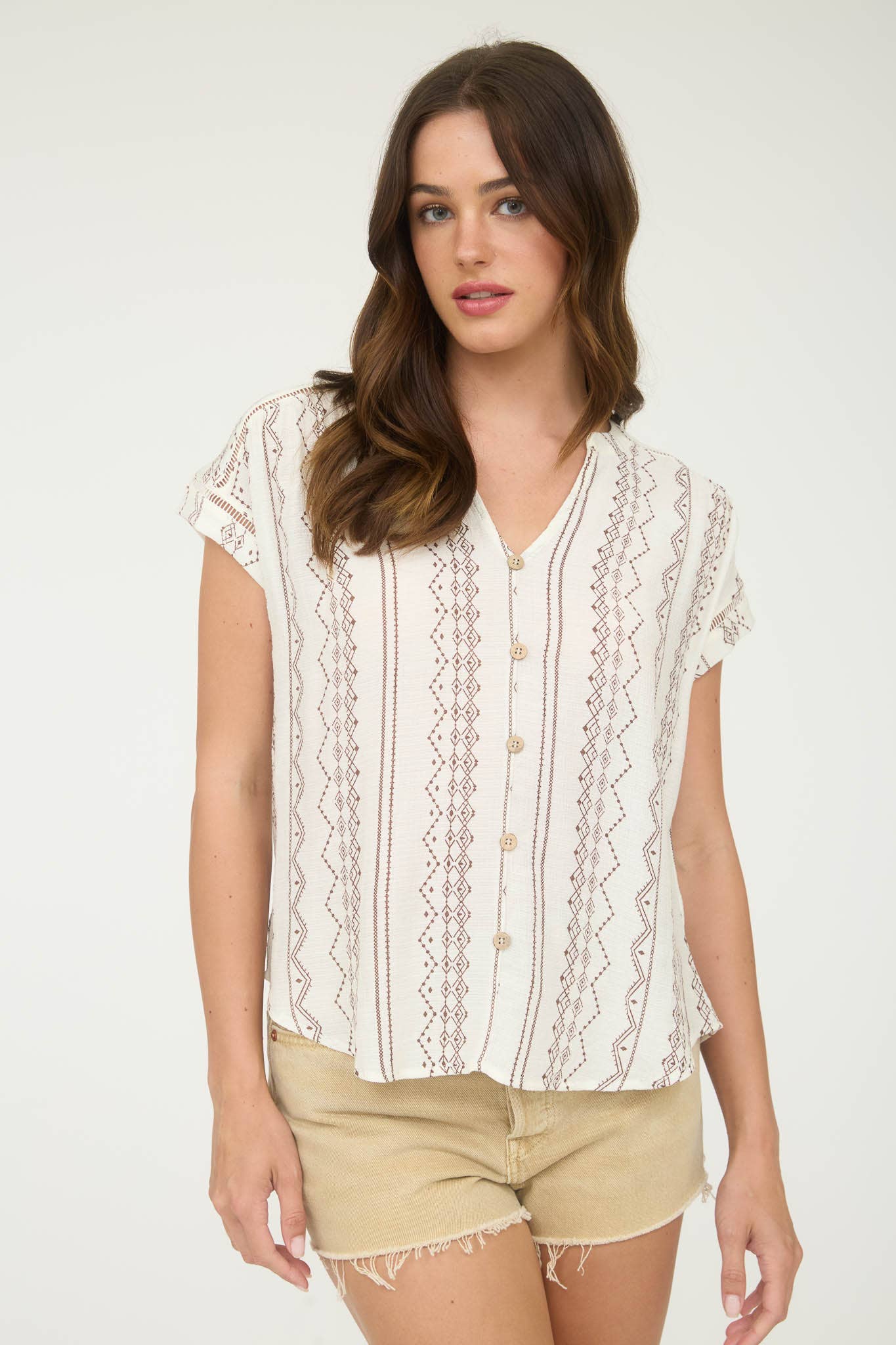 GEO TRAIL BLOUSE