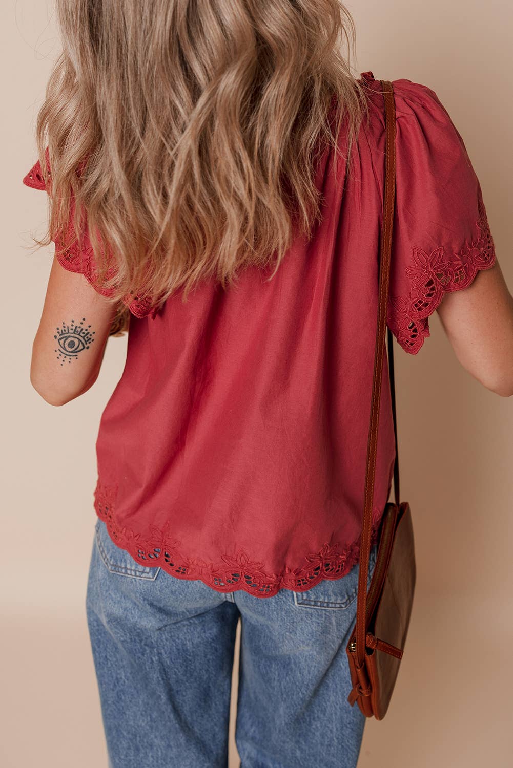 Floral Embroidered Blouse