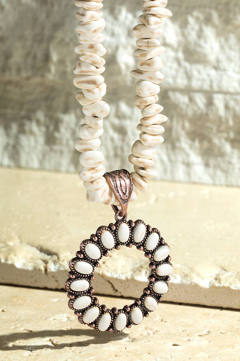 WESTERN HALO NECKLACE