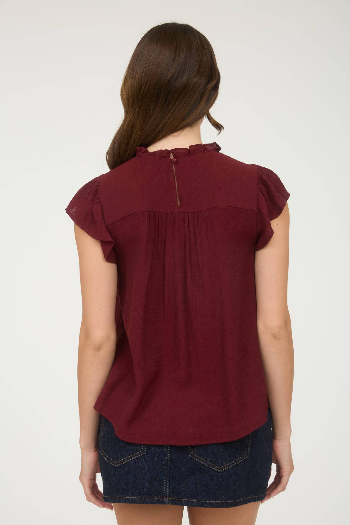 BERRY LACE BLOUSE