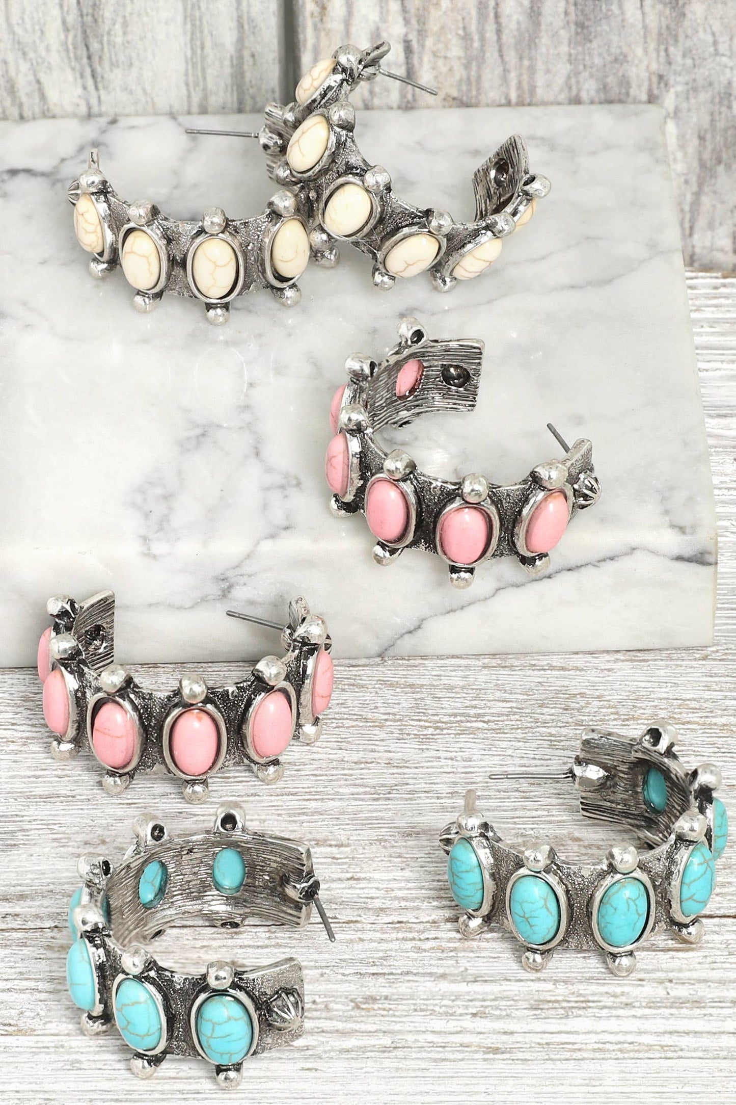 Western Small Hoop Earrings