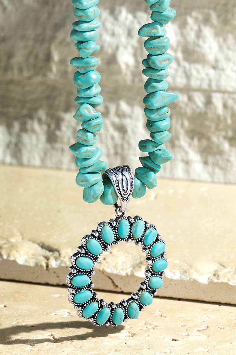 WESTERN HALO NECKLACE