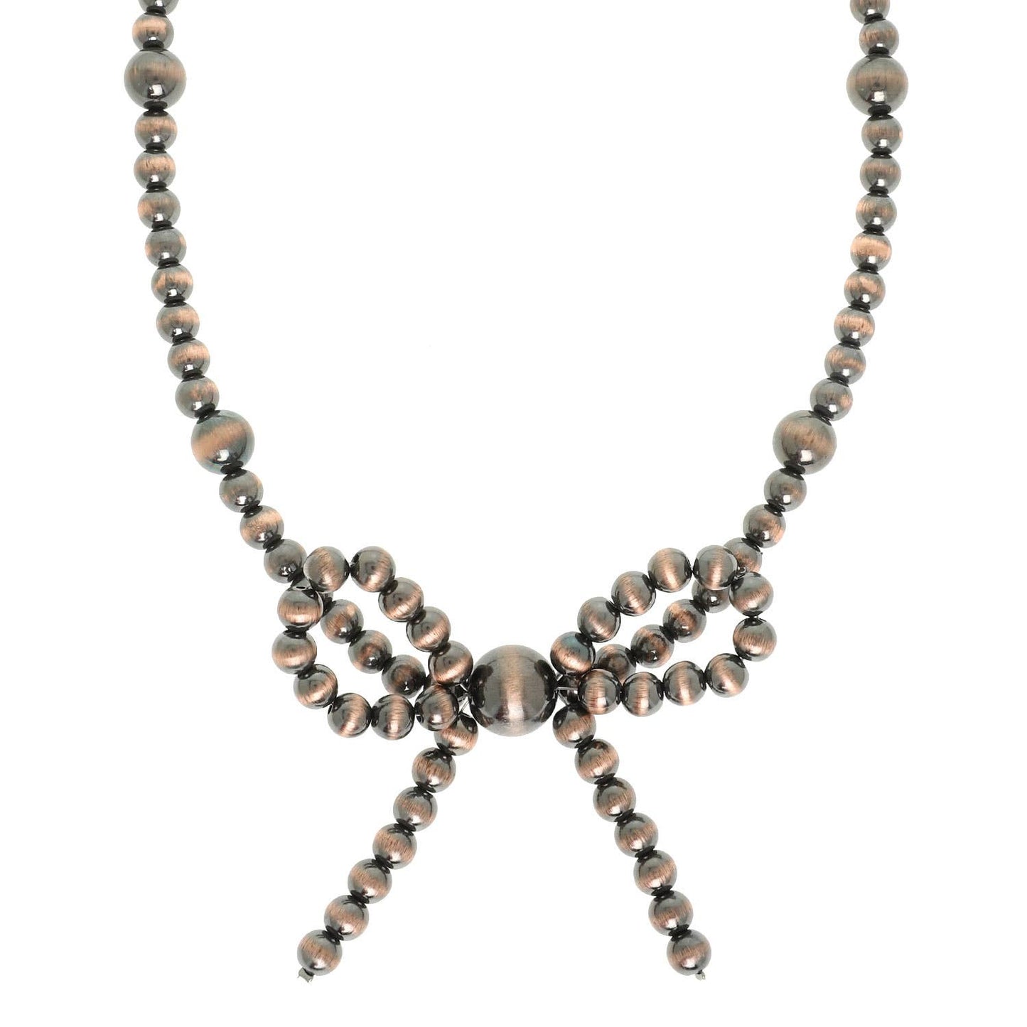 Bow Knot Pearl Necklace