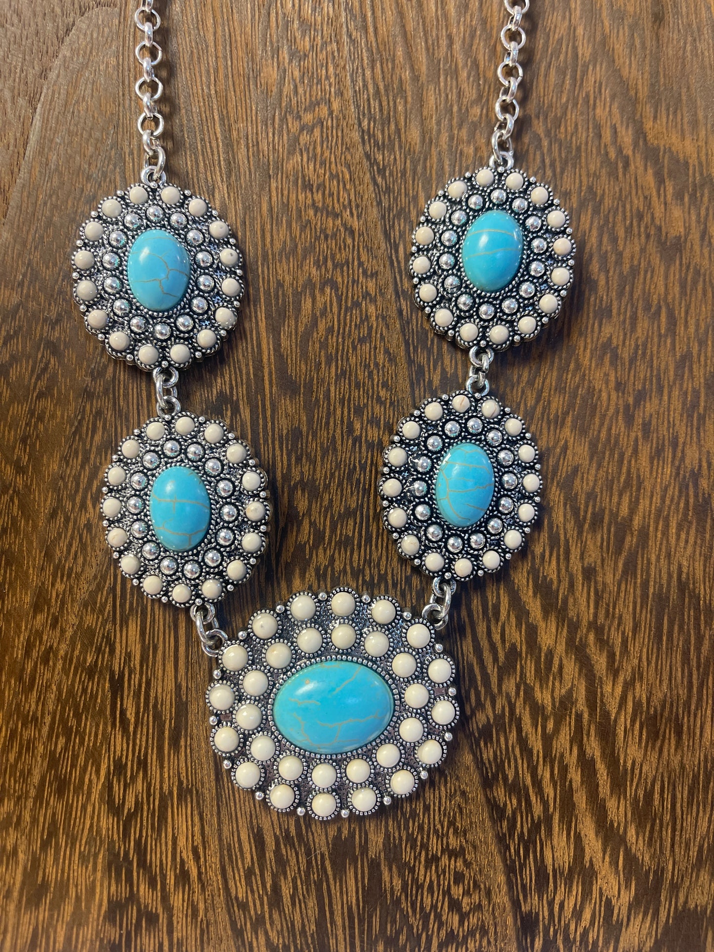 Semi Stone Necklace