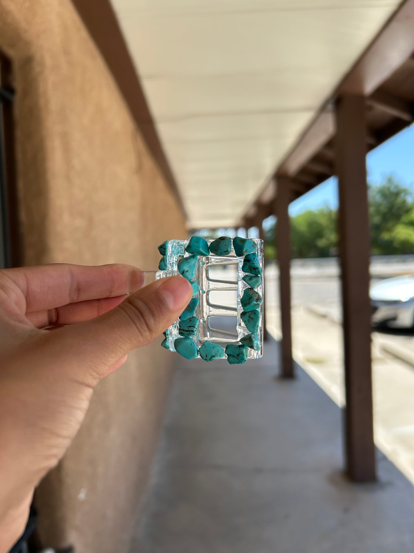 Desert Stone Claw Clip