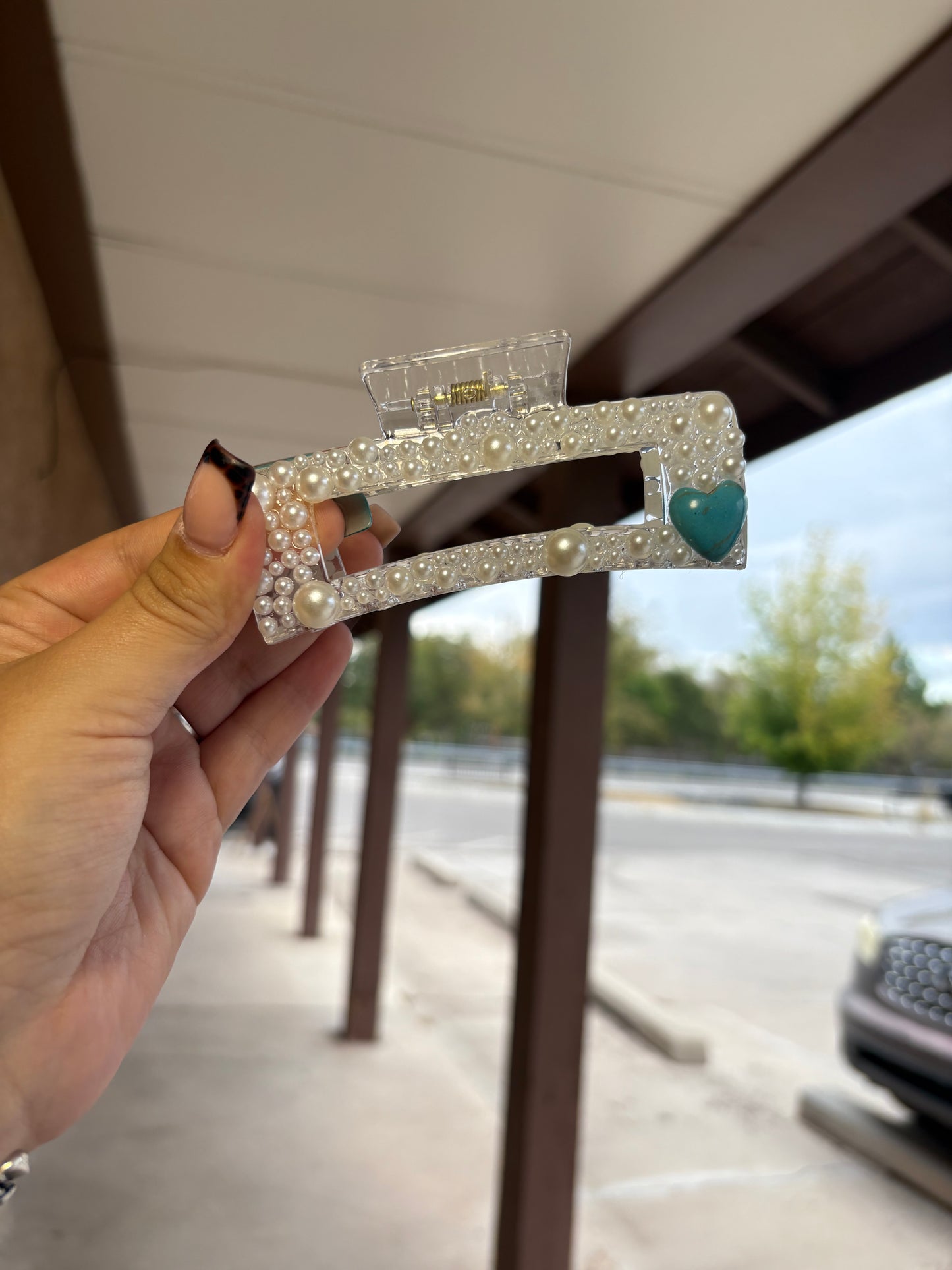 Desert Stone Claw Clip
