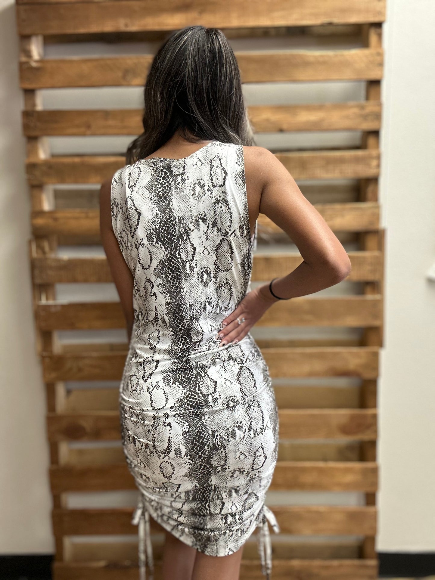 Shelby Snake Dress