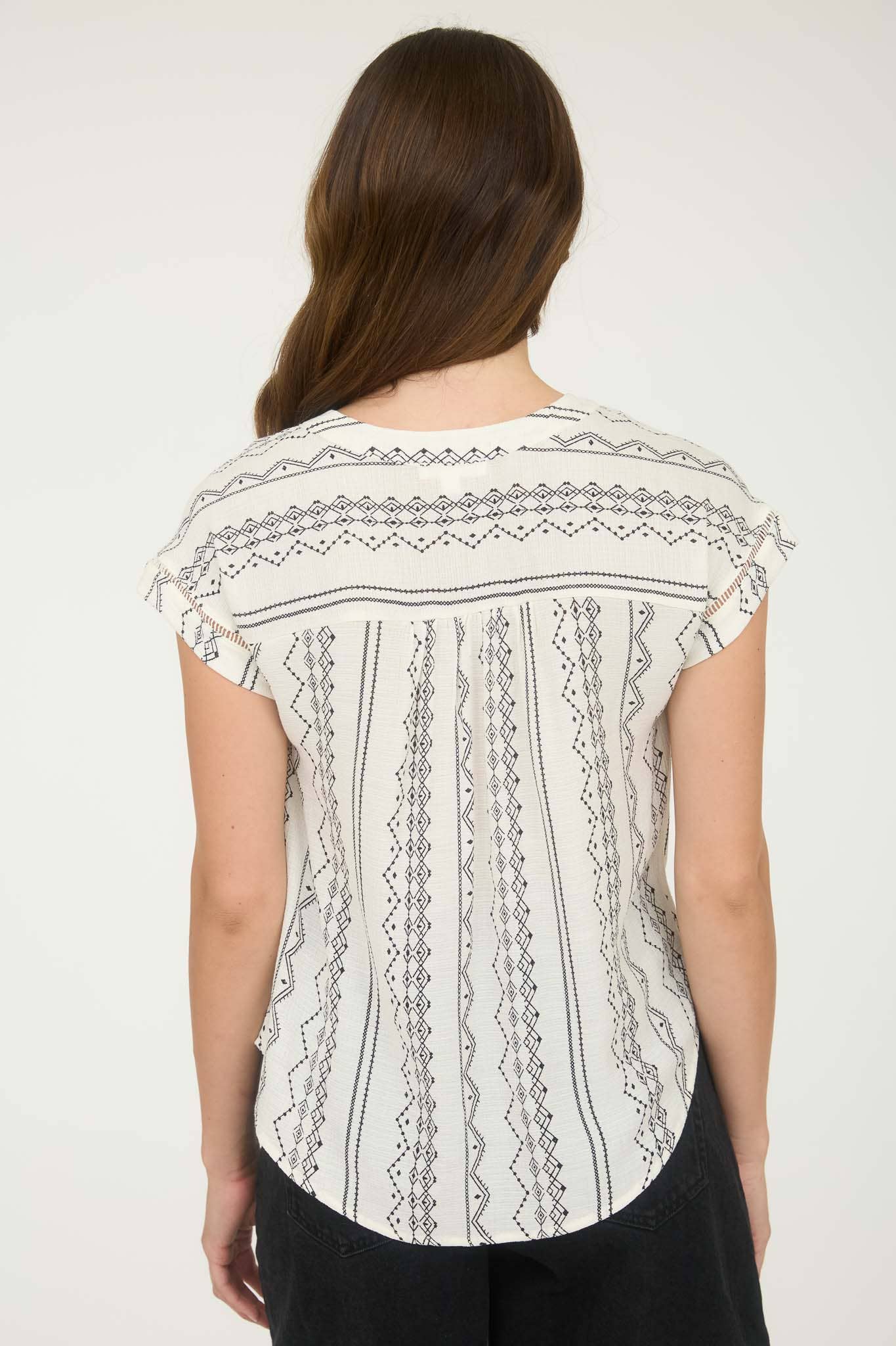 GEO TRAIL BLOUSE