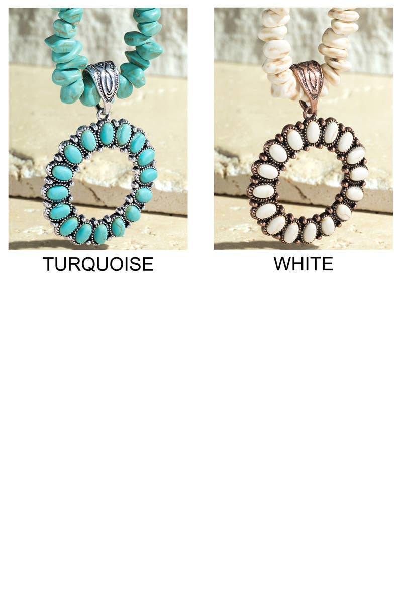 WESTERN HALO NECKLACE