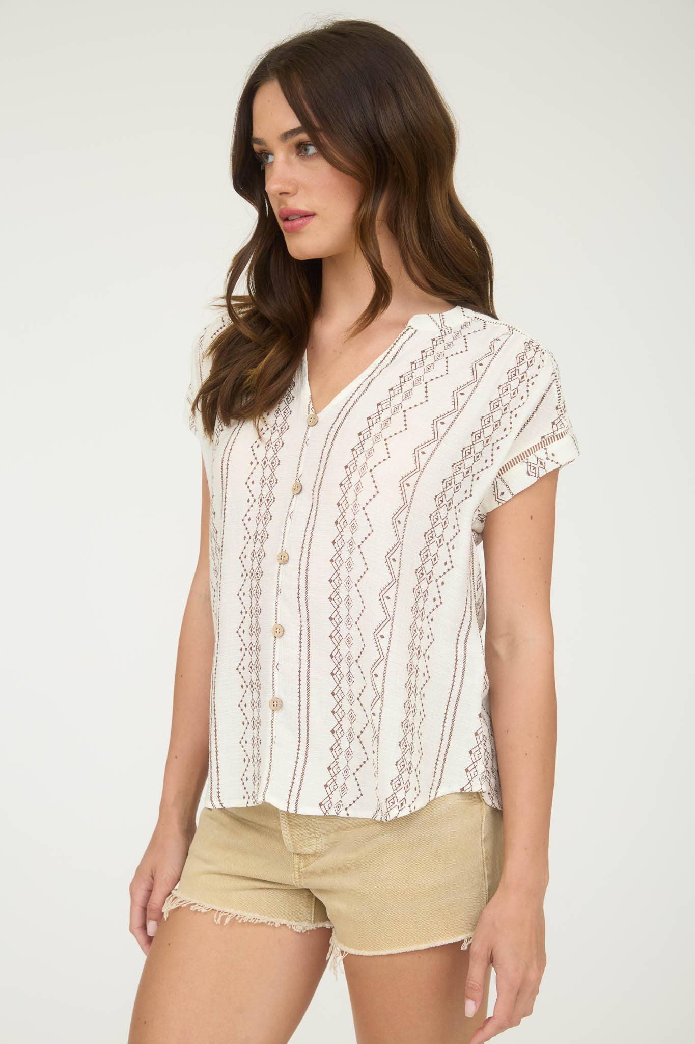 GEO TRAIL BLOUSE