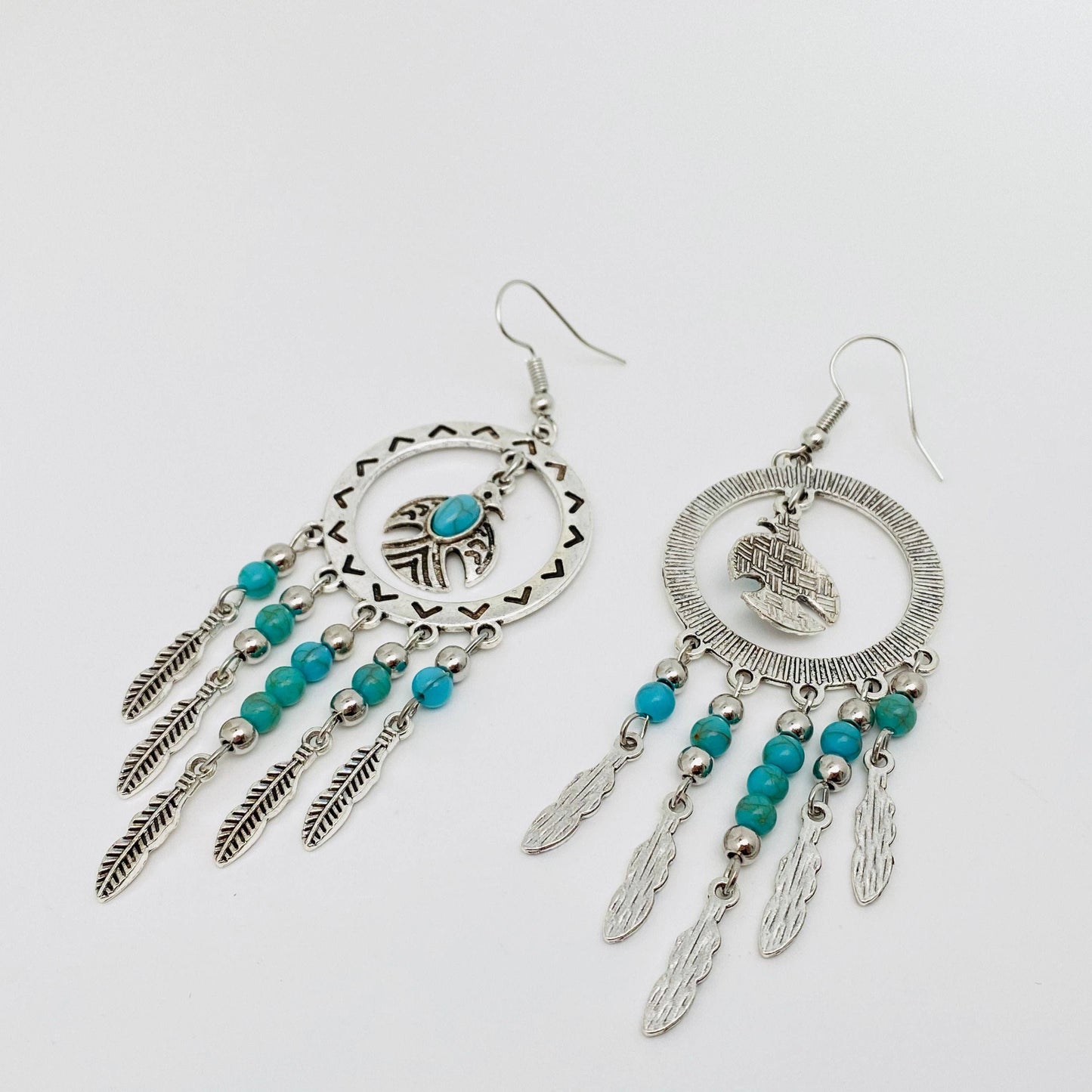 Bird Tassel Earrings