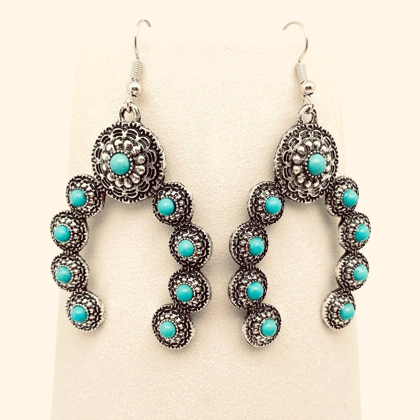Horseshoe Dangle Earrings