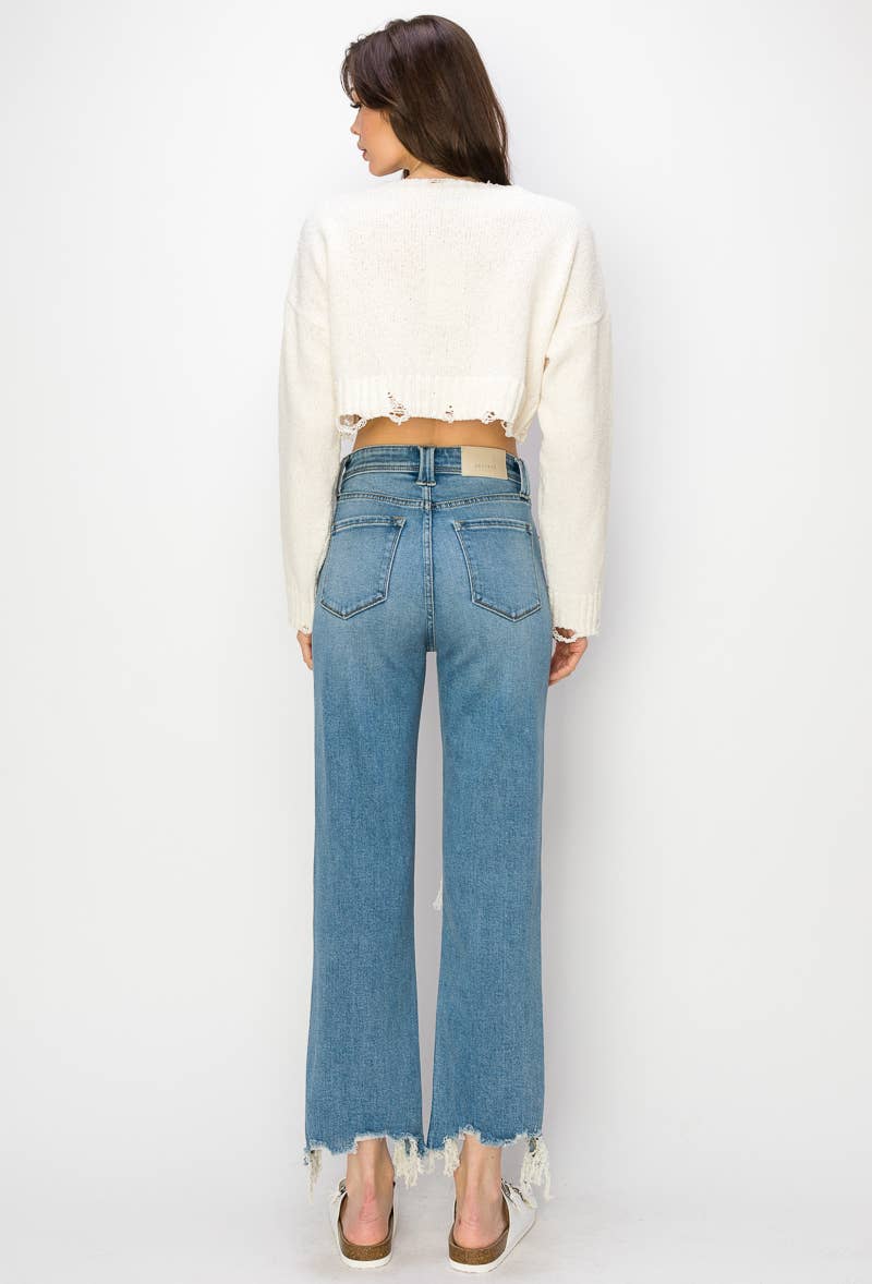 ULTRA HIGH RISE WIDE JEANS