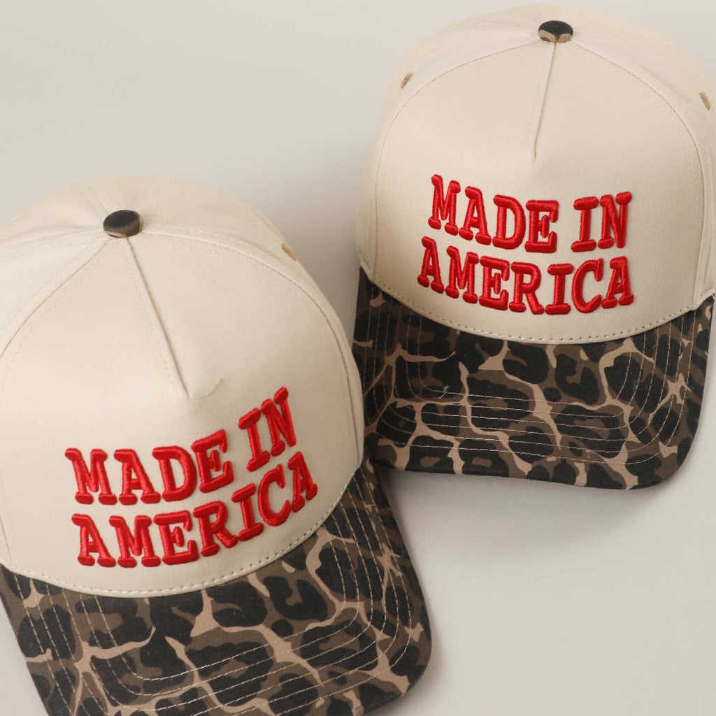 MADE IN AMERICA TRUCKER HAT
