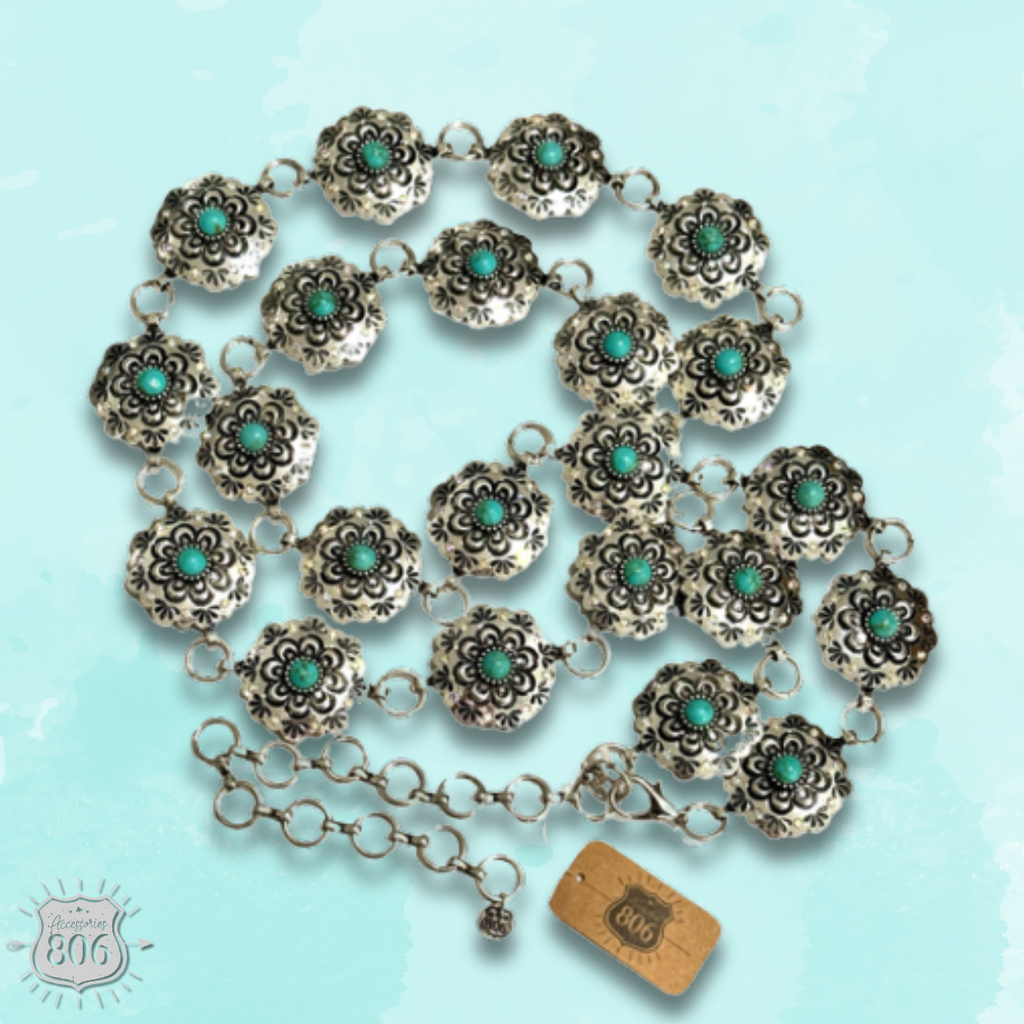 Wildflower Concho Belt