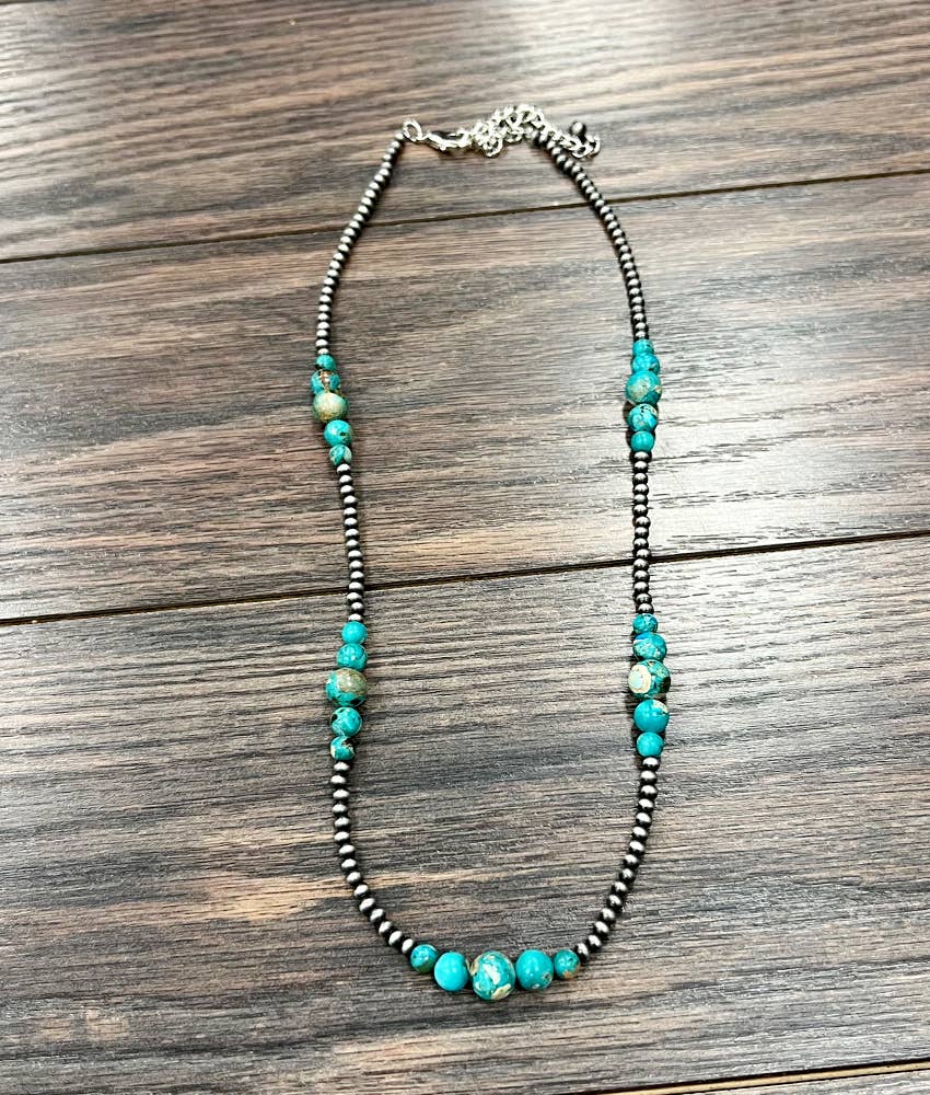 22" Western Gemstone Necklace