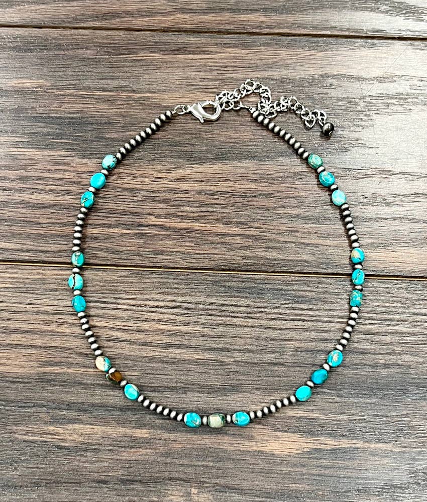 16" Western Gemstone Necklace