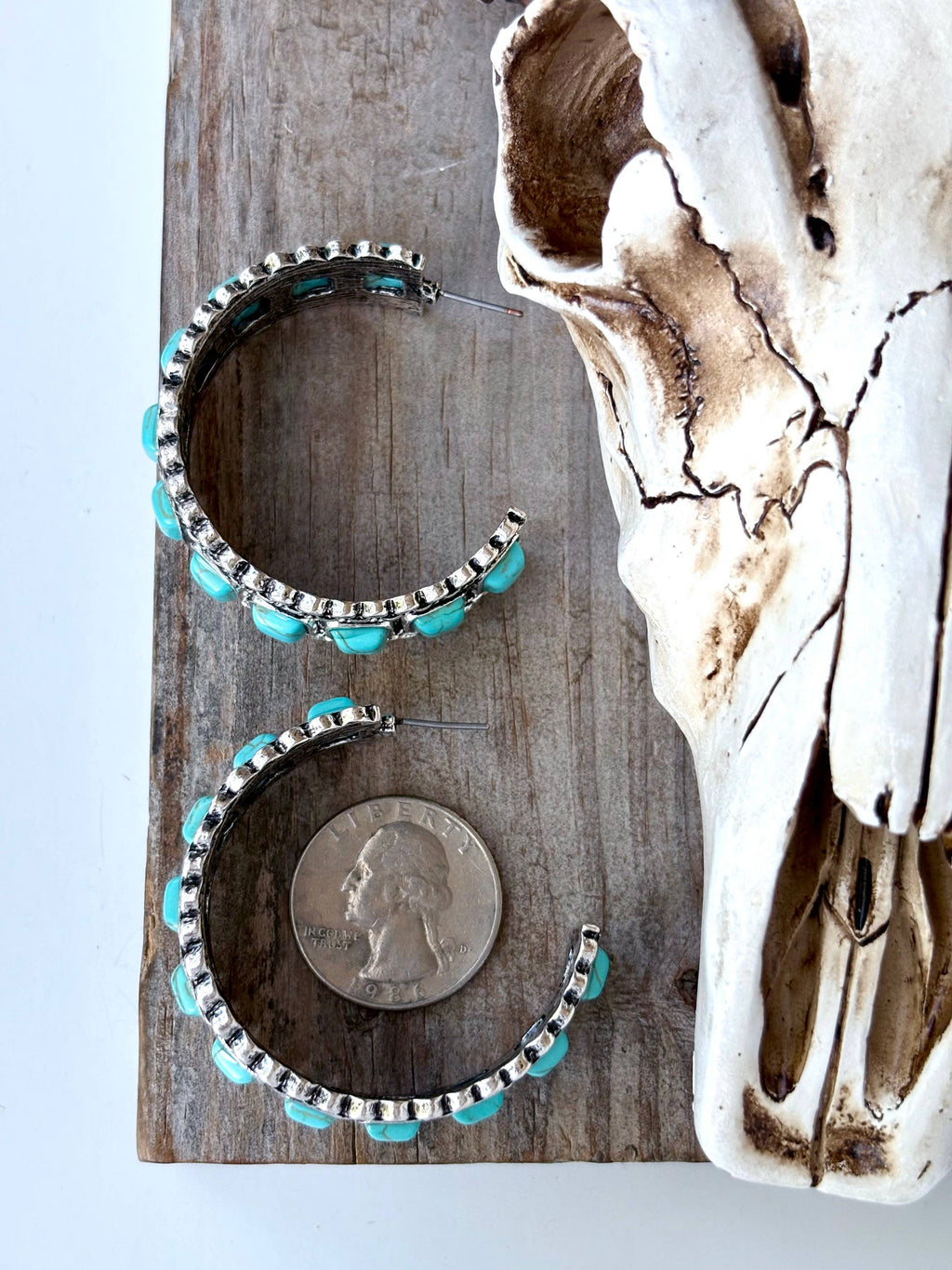 OPEN HOOP EARRINGS