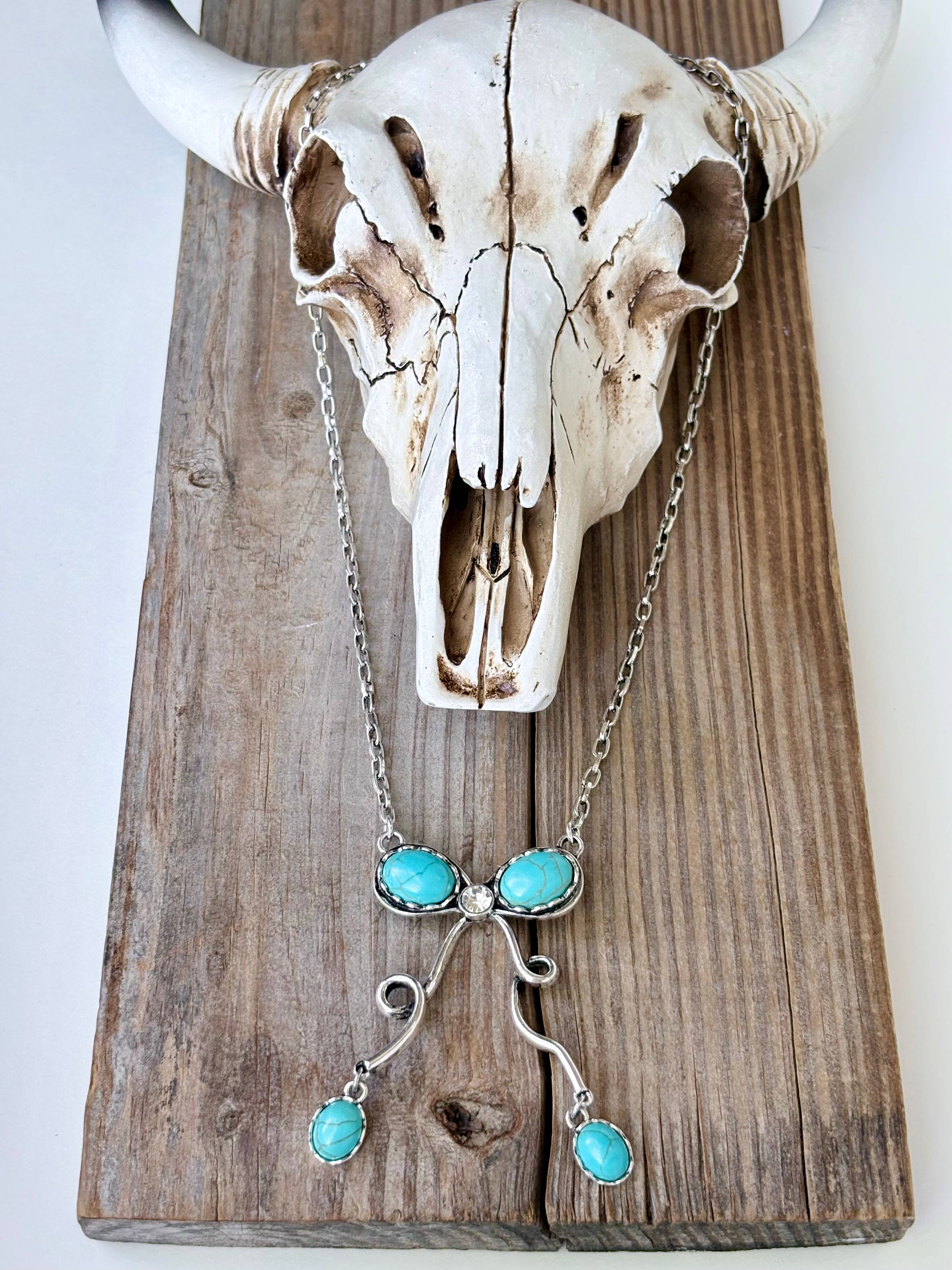 Coquette Bow Pendant Necklace