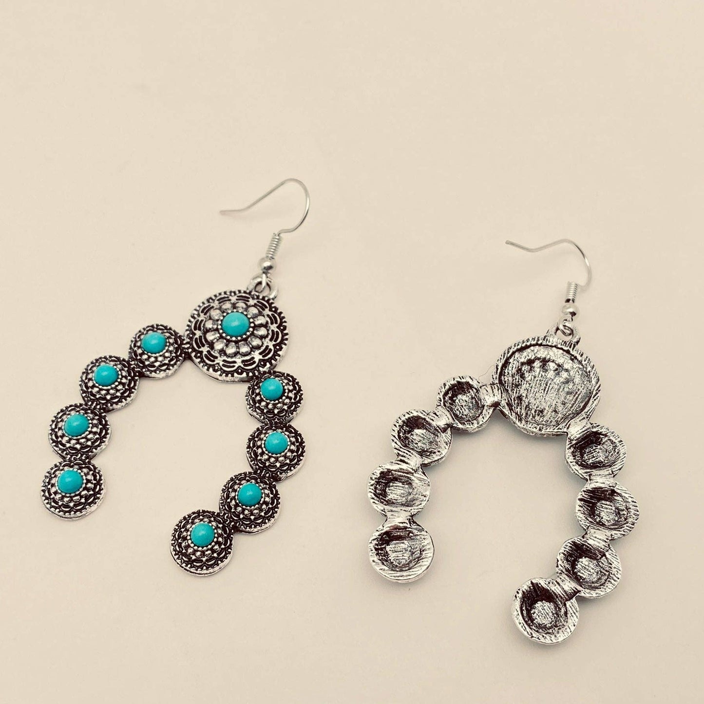 Horseshoe Dangle Earrings