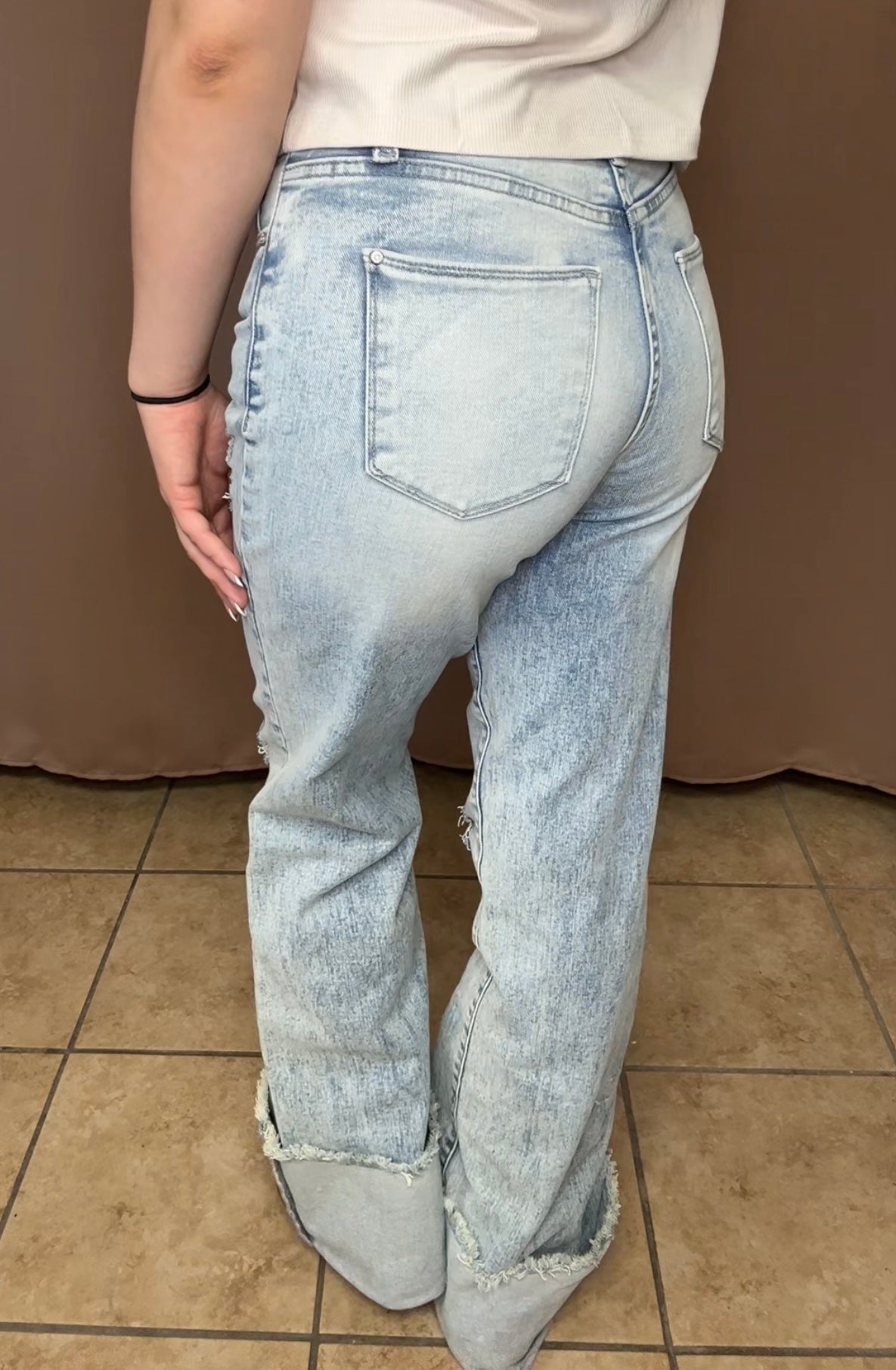 CACTUS CUFF DENIM