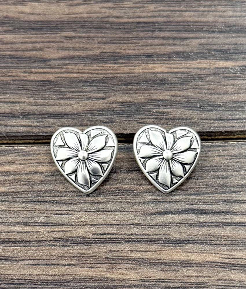 14mm Western Stud Earrings