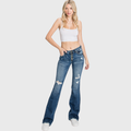 Cute as a Button Fly Denim