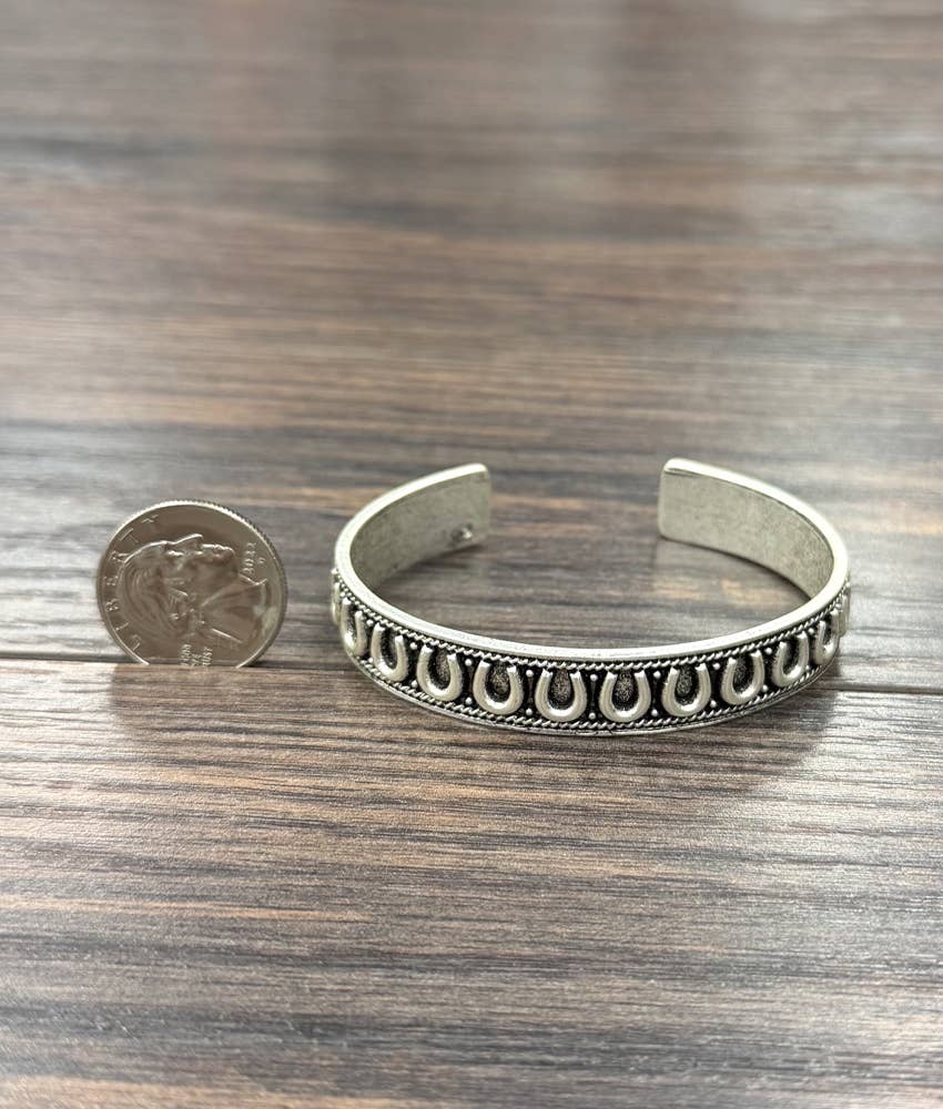 Horseshoe Cuff Bracelet