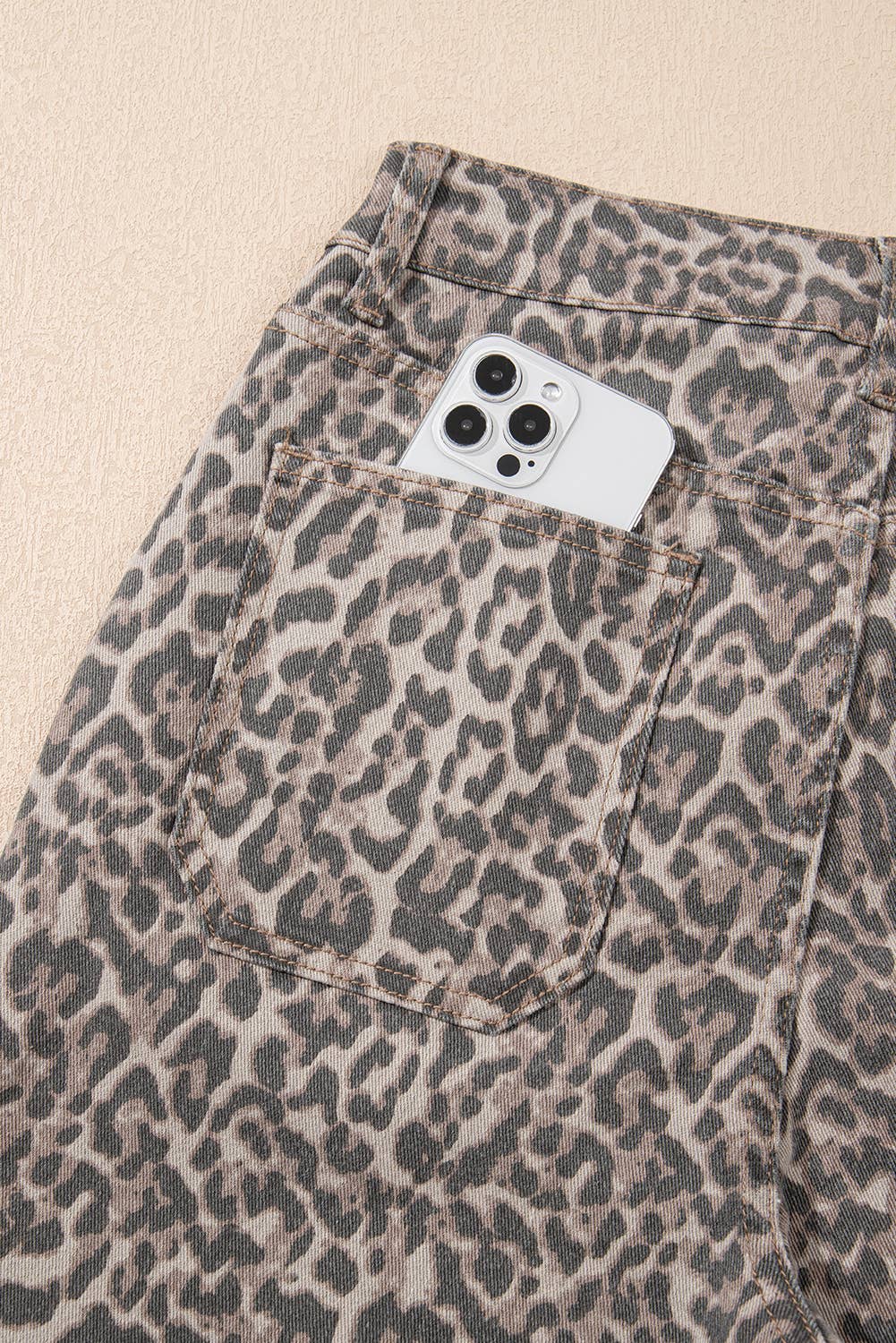 CHEETAH GIRL WIDE LEG