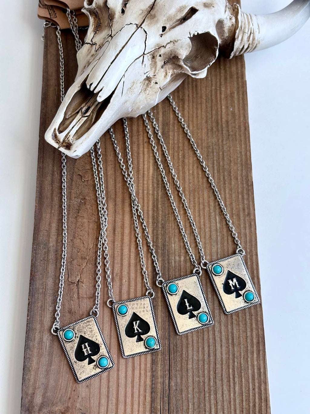 Initial Ace Necklace