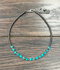 15" Heart Gemstone Necklace