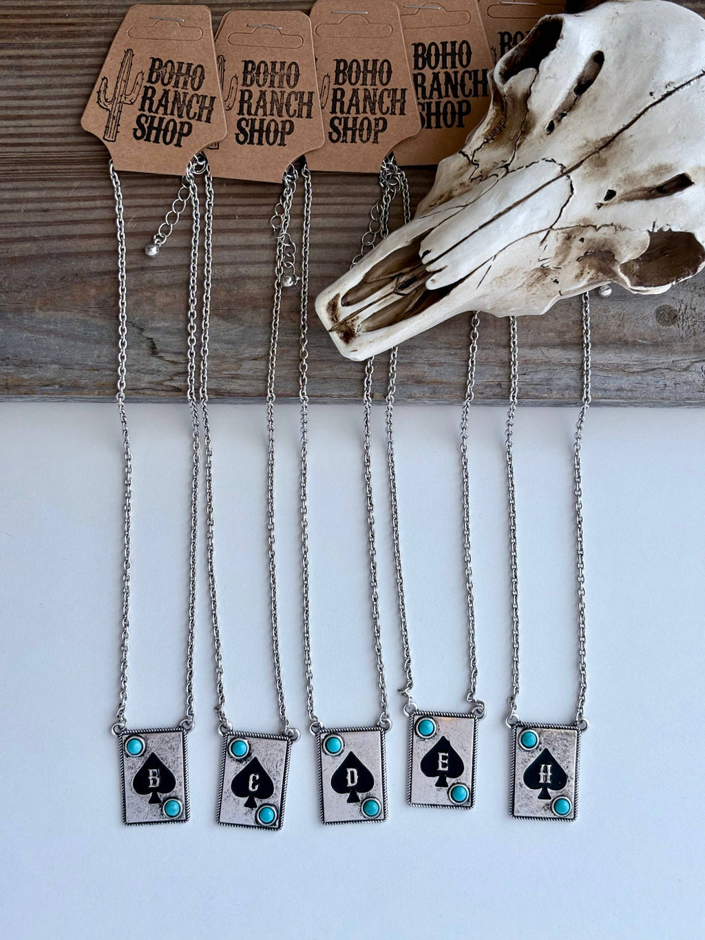 Initial Ace Necklace