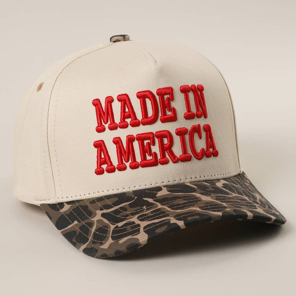 MADE IN AMERICA TRUCKER HAT