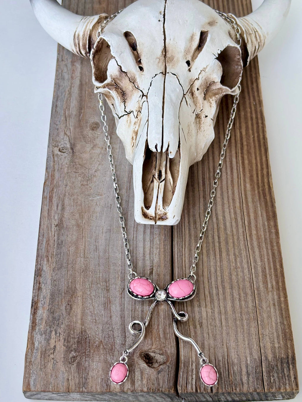 Coquette Bow Pendant Necklace