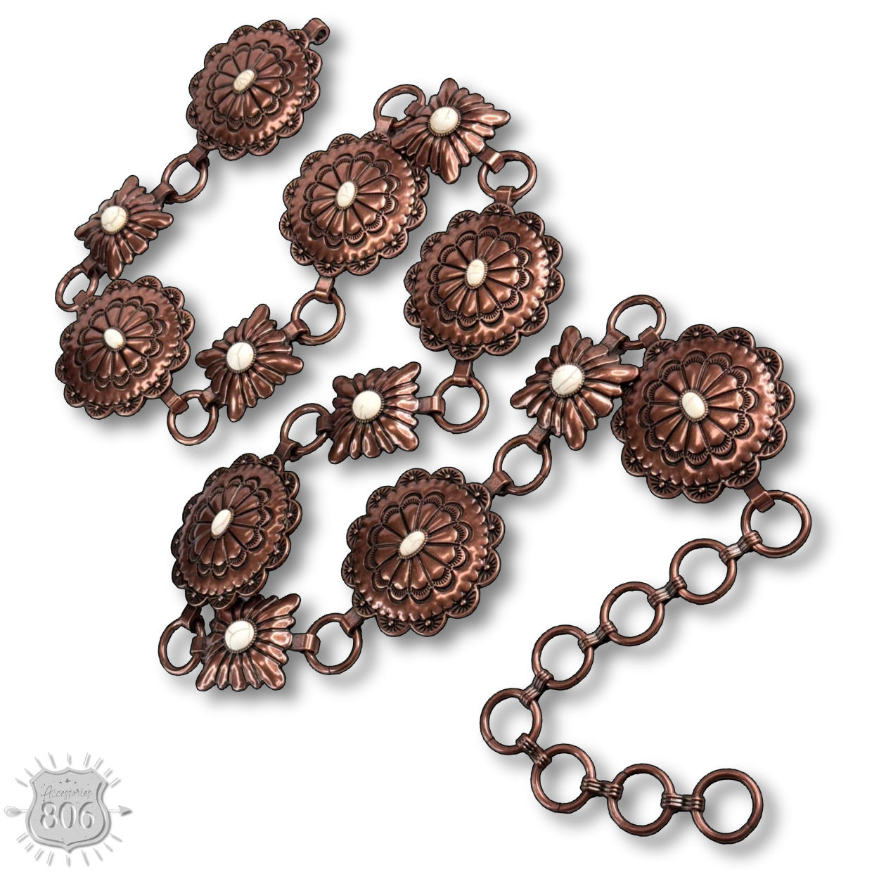 COWGIRL CORSAGE CONCHO