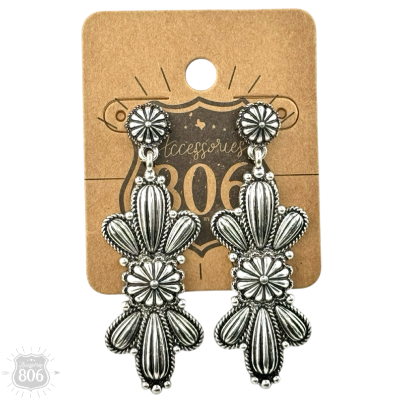 Butterfly Concho Earrings