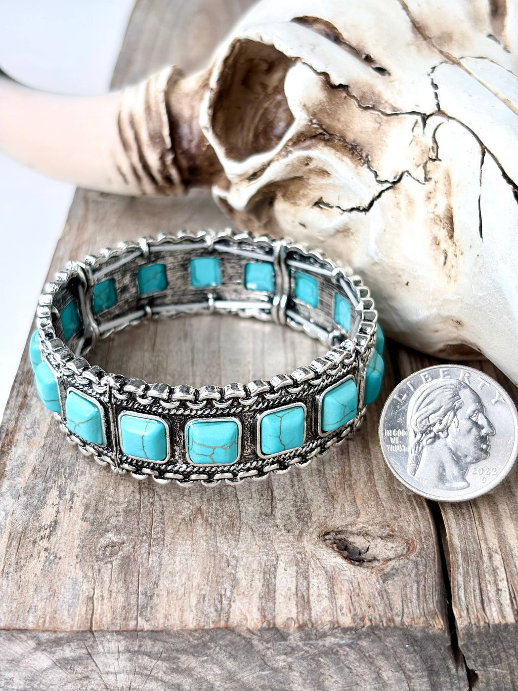 STONE STRETCH BRACELET