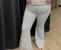 PIN STRIPE JEANS- PLUS
