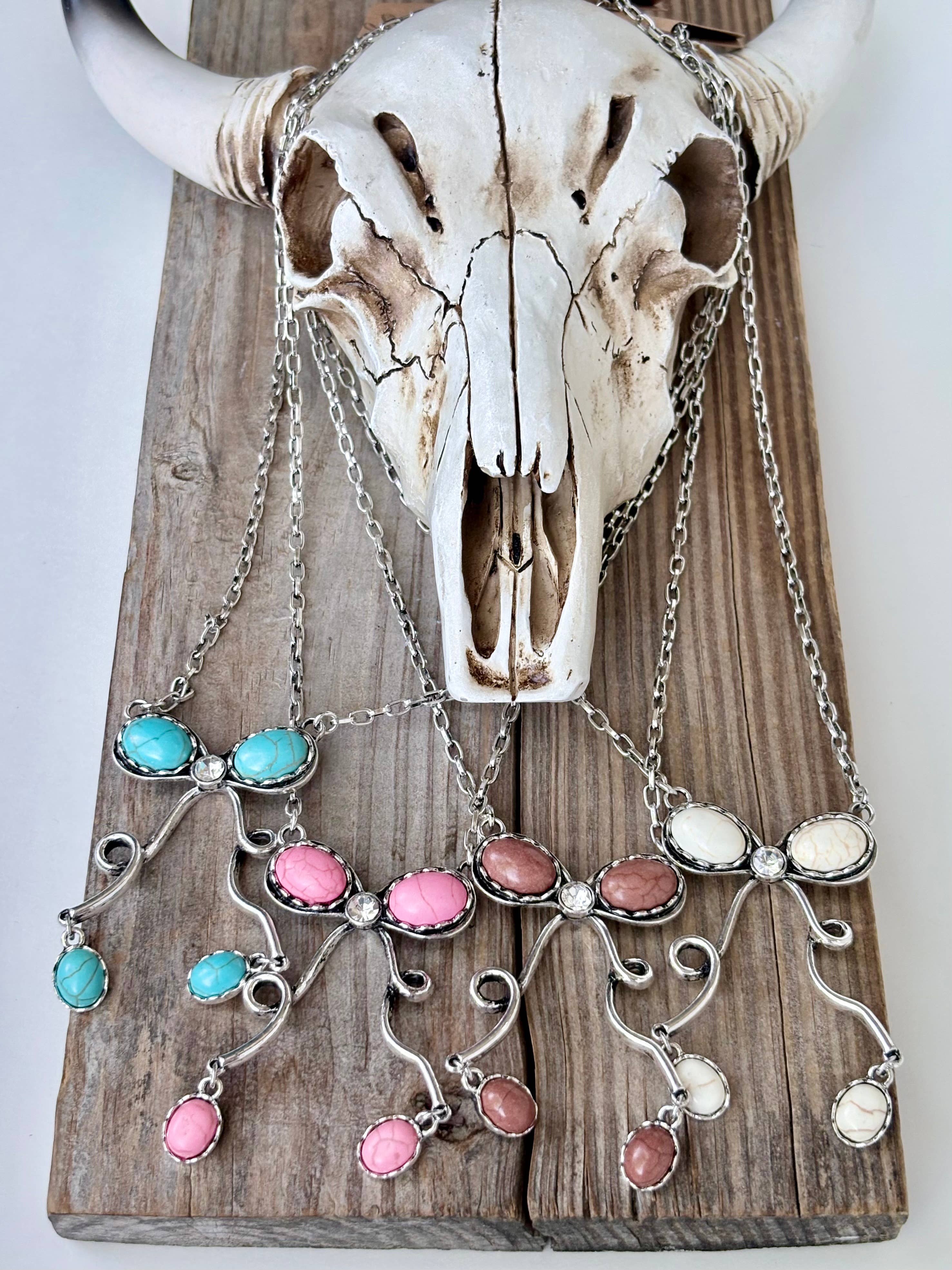 Coquette Bow Pendant Necklace