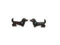 Engraved Dachshund Post Earring
