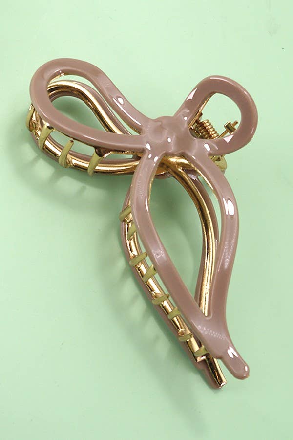 JUMBO BOW CLAW CLIPS