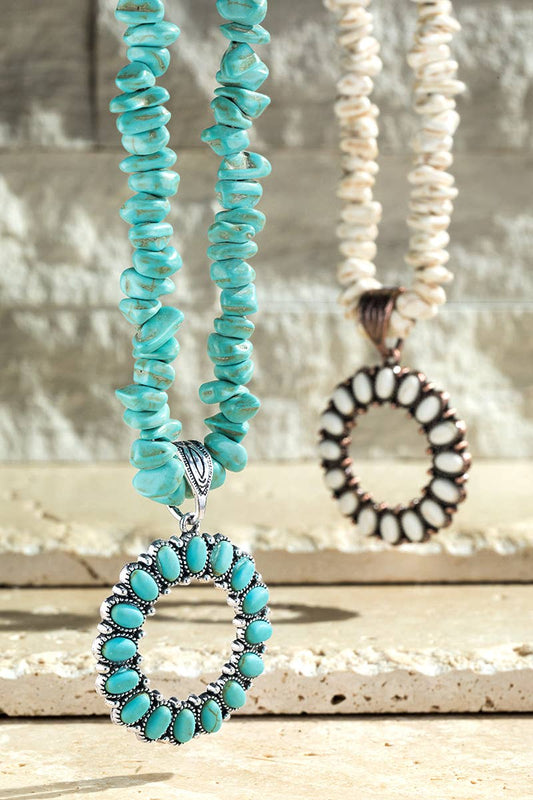 WESTERN HALO NECKLACE