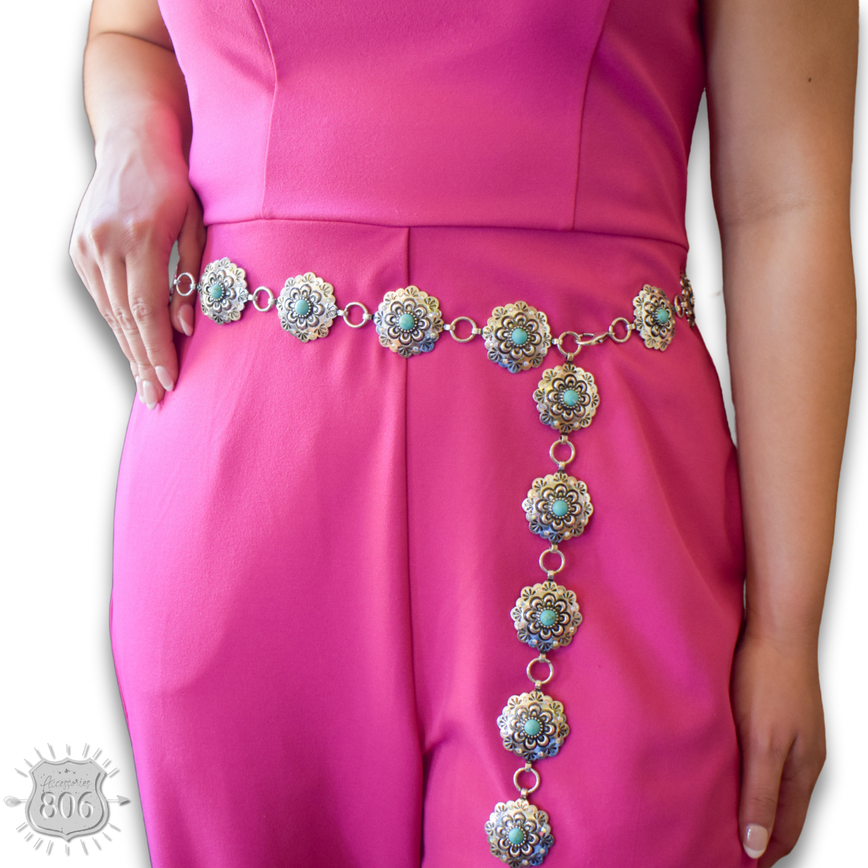 Wildflower Concho Belt