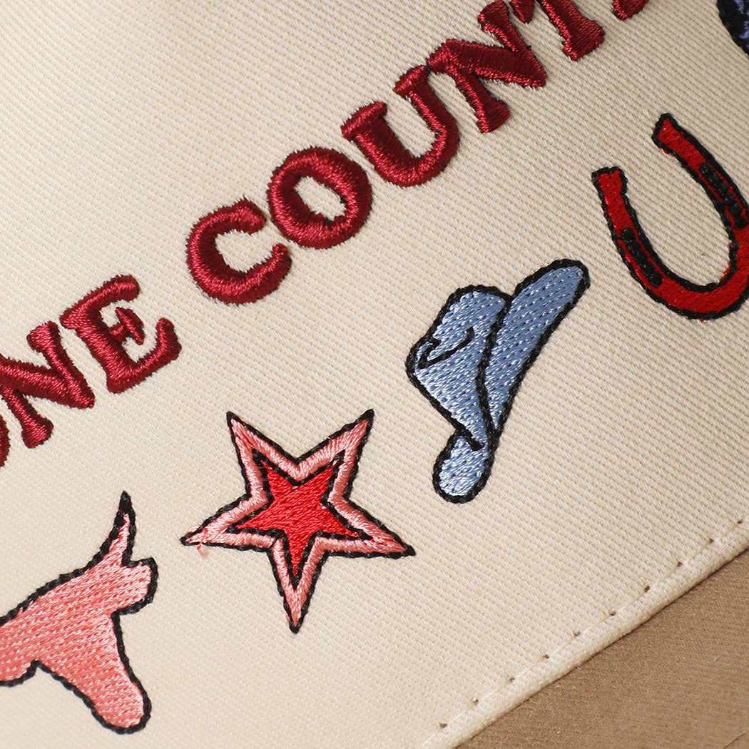 GONE COUNTRY TRUCKER HAT