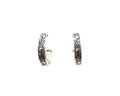 Western Engraved Hoop Earring
