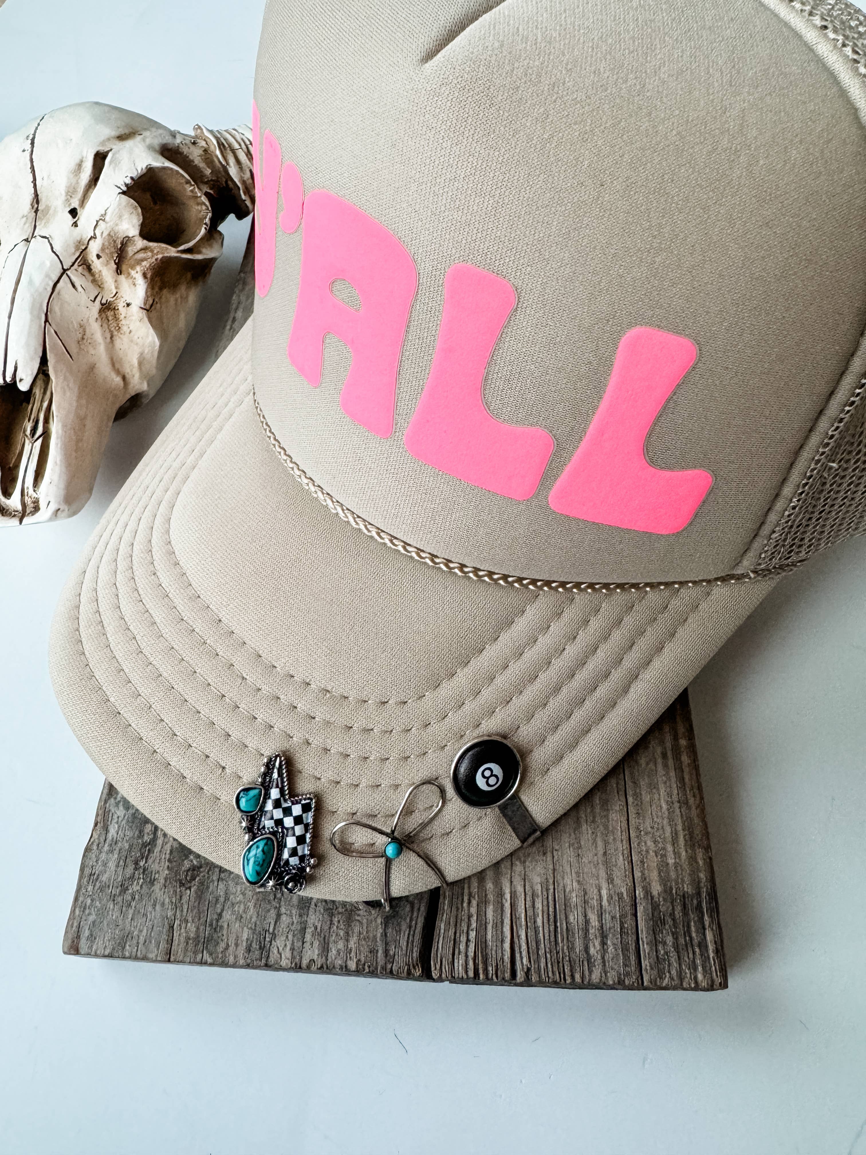 Hat Charm Clips 