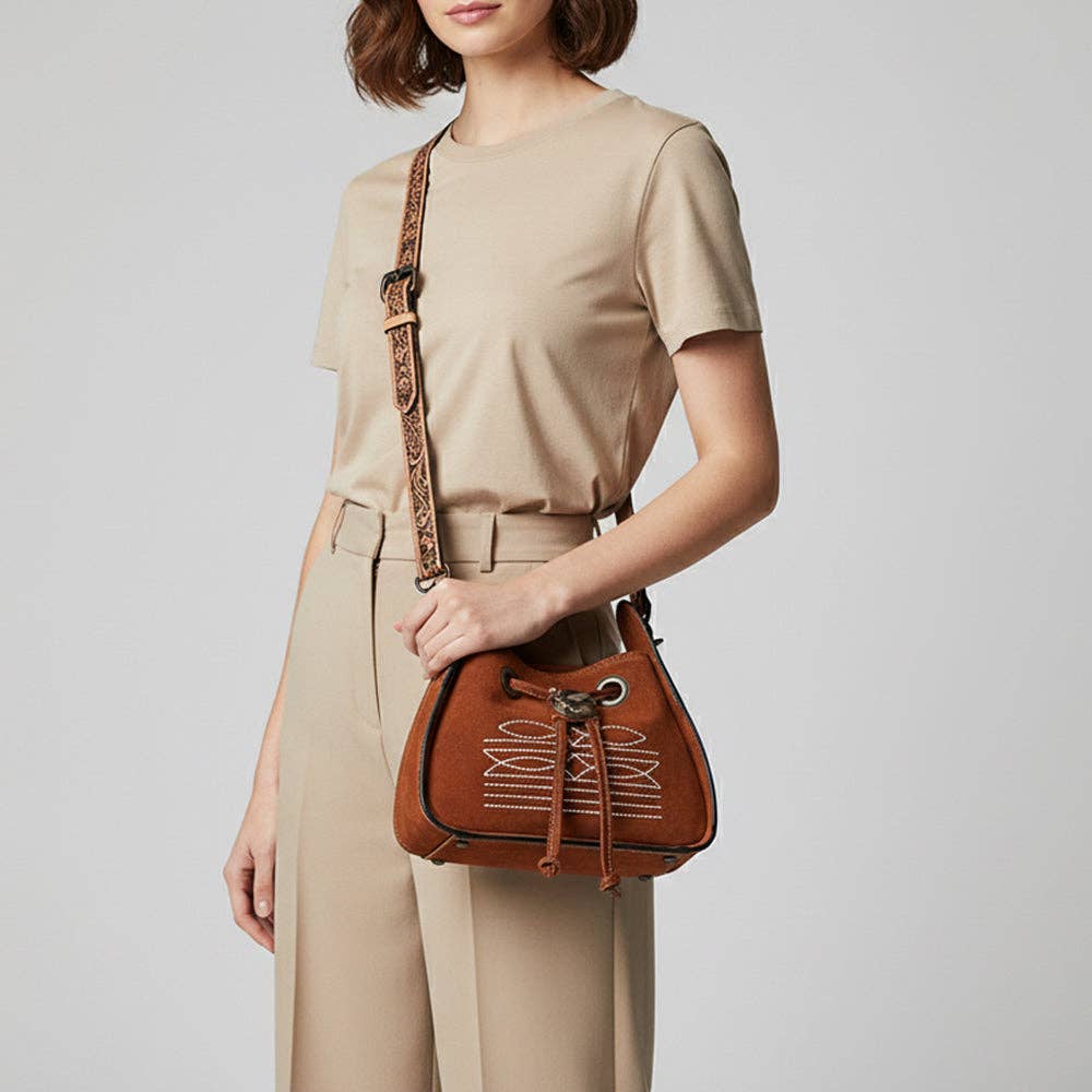 Whiskey Stitch Crossbody