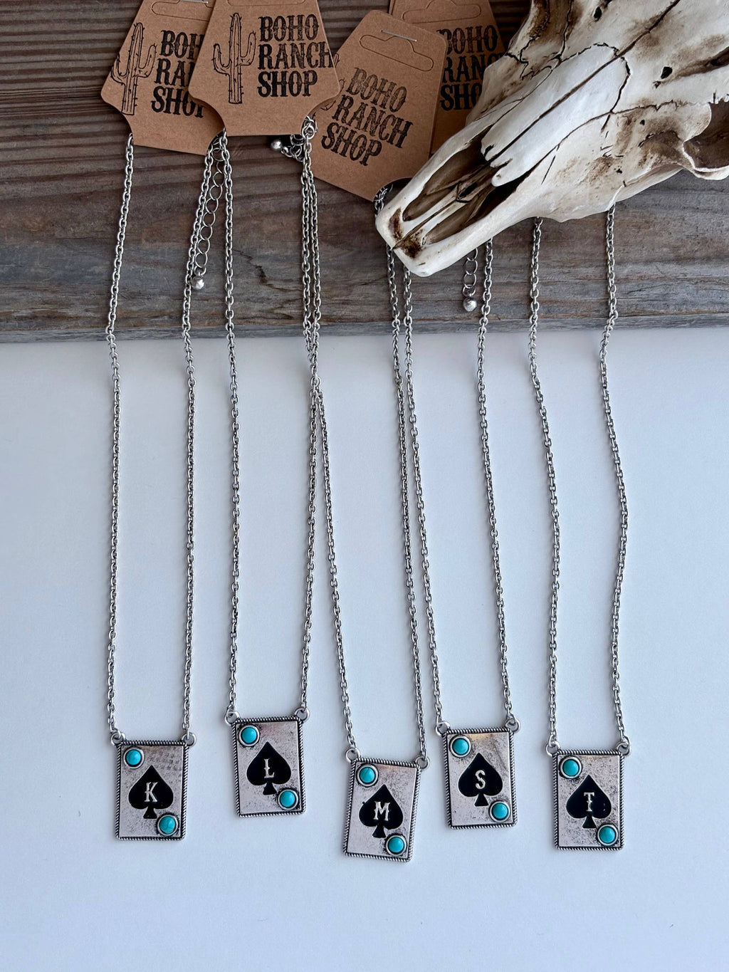 Initial Ace Necklace