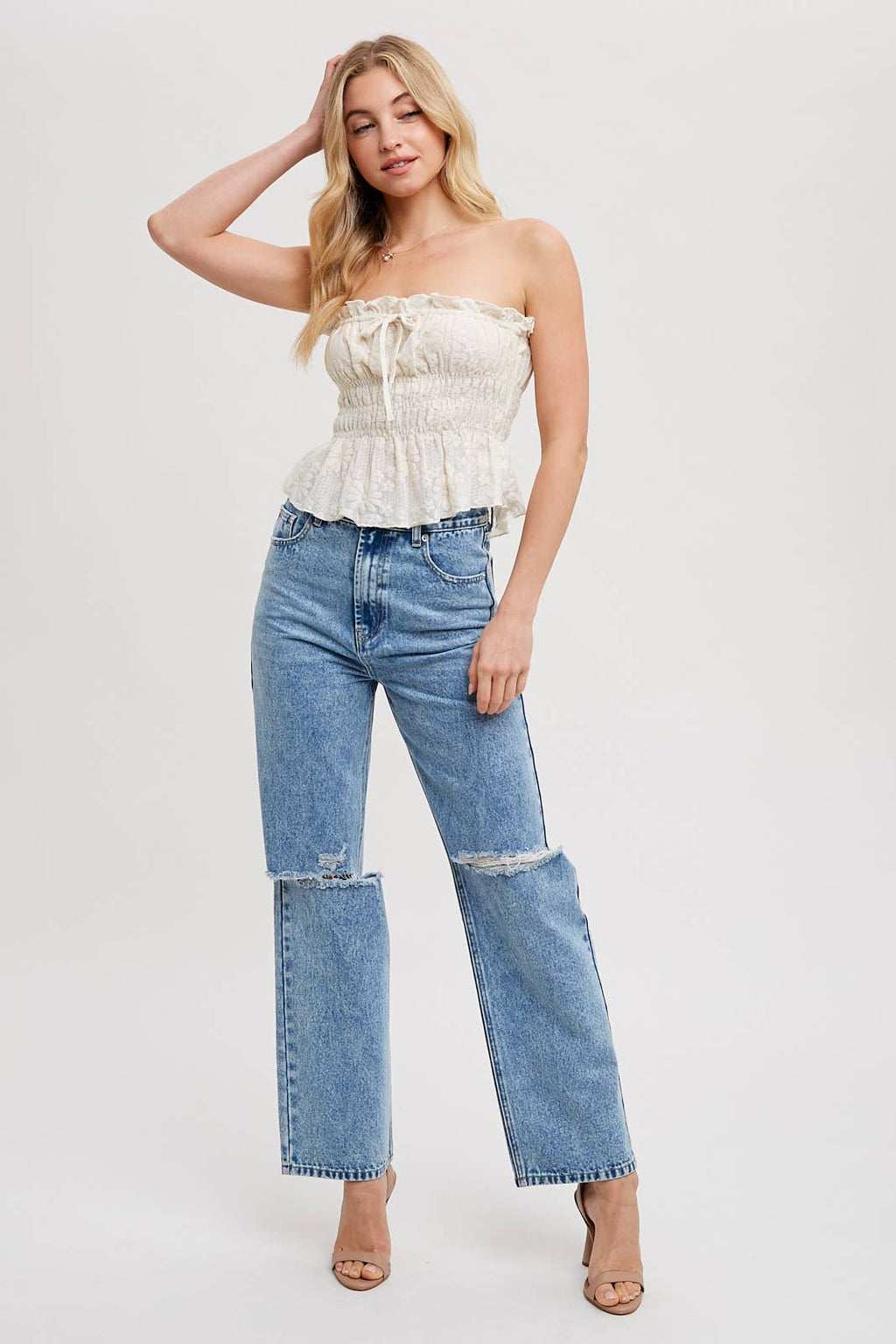 LACED & LOADED TUBE TOP