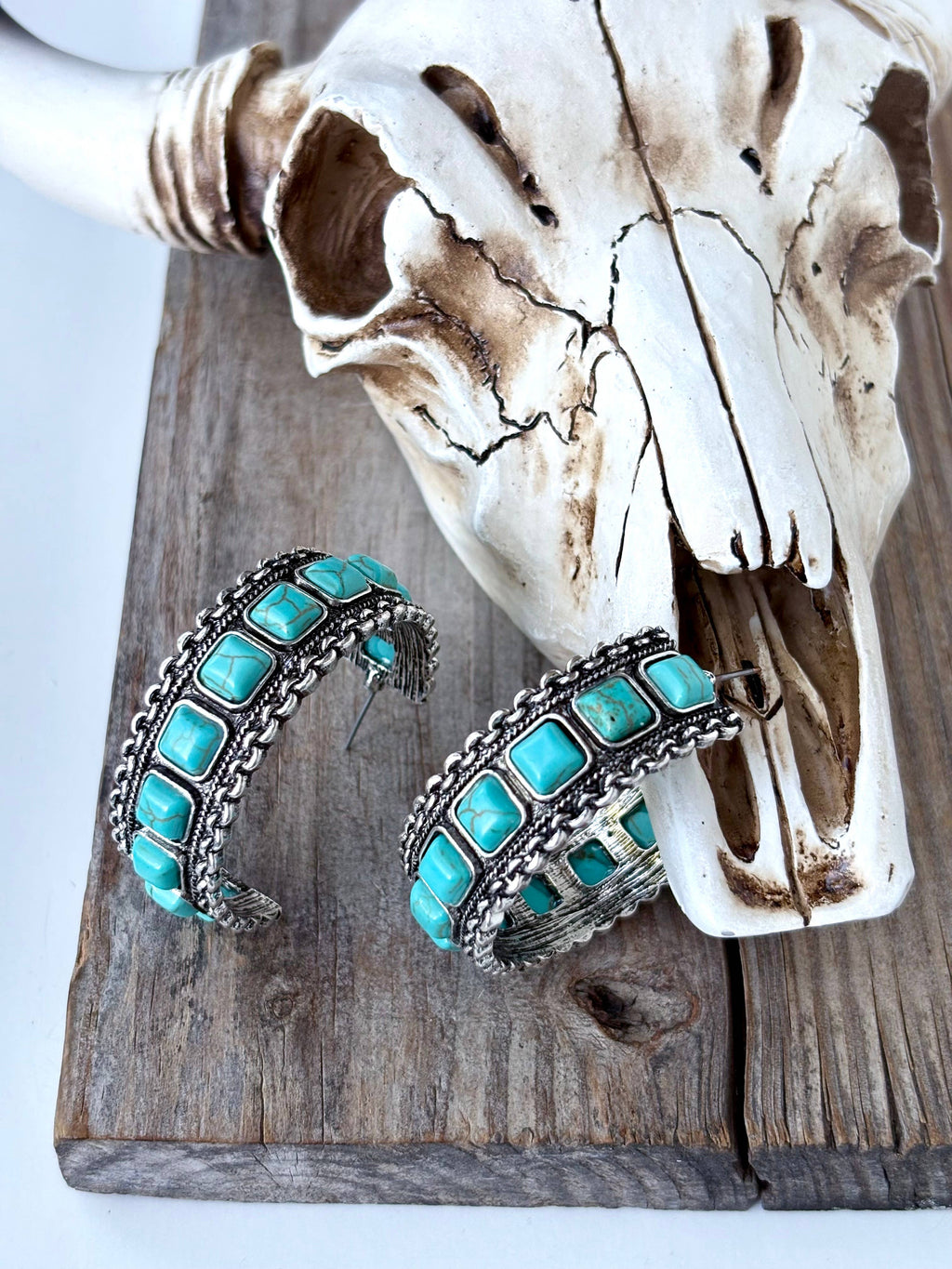 OPEN HOOP EARRINGS